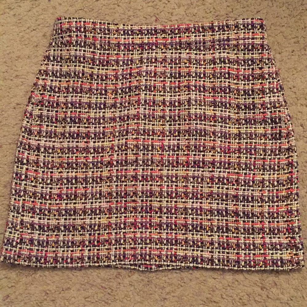J. Crew Tweed Skirt with a Slight Sparkle
